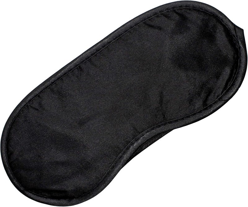 Dream Essentials Snooz Silky Soft Sleep Mask - Black for Comfortable Sleep - Image 1